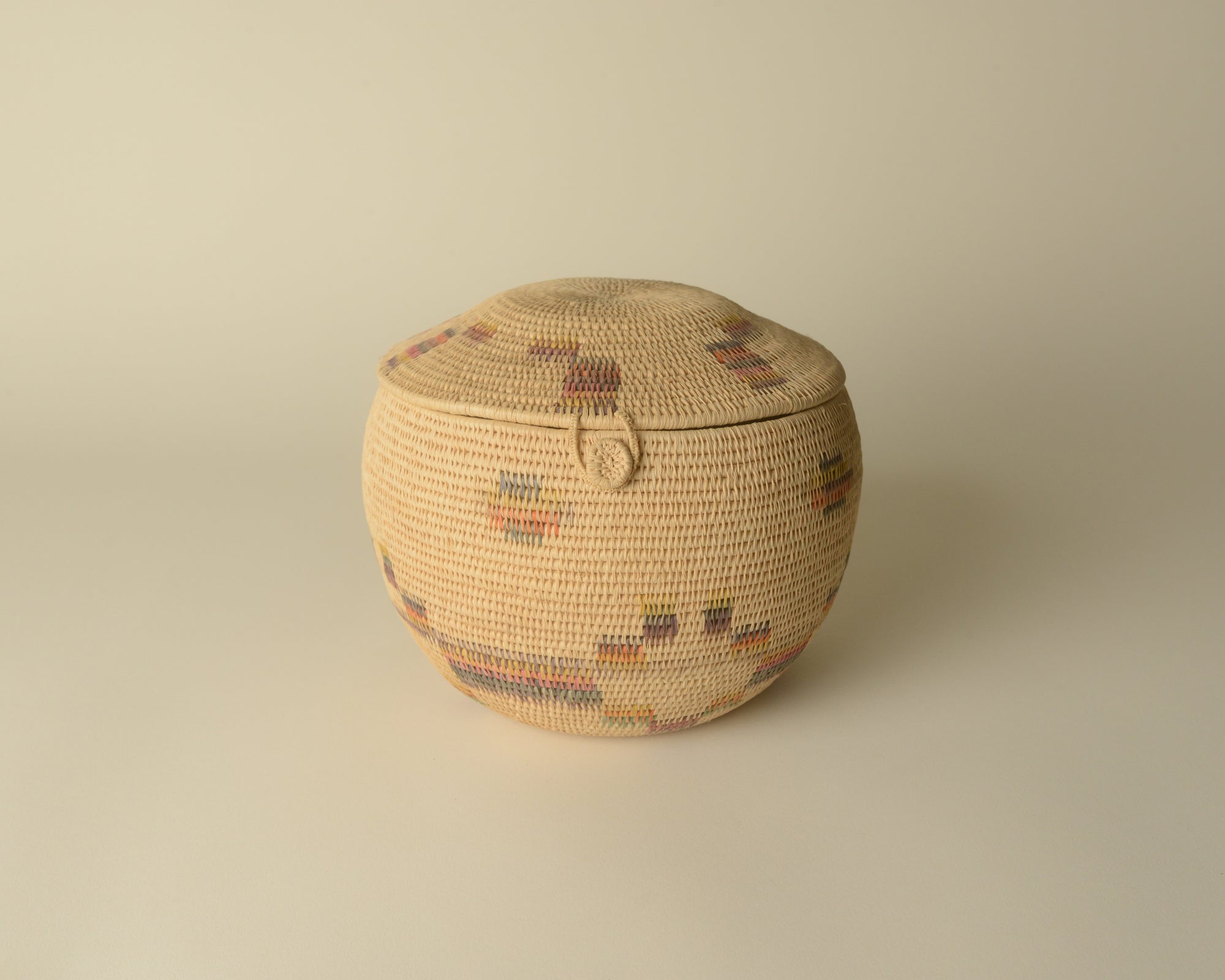 Yup'ik Grass Basket from Alaska.