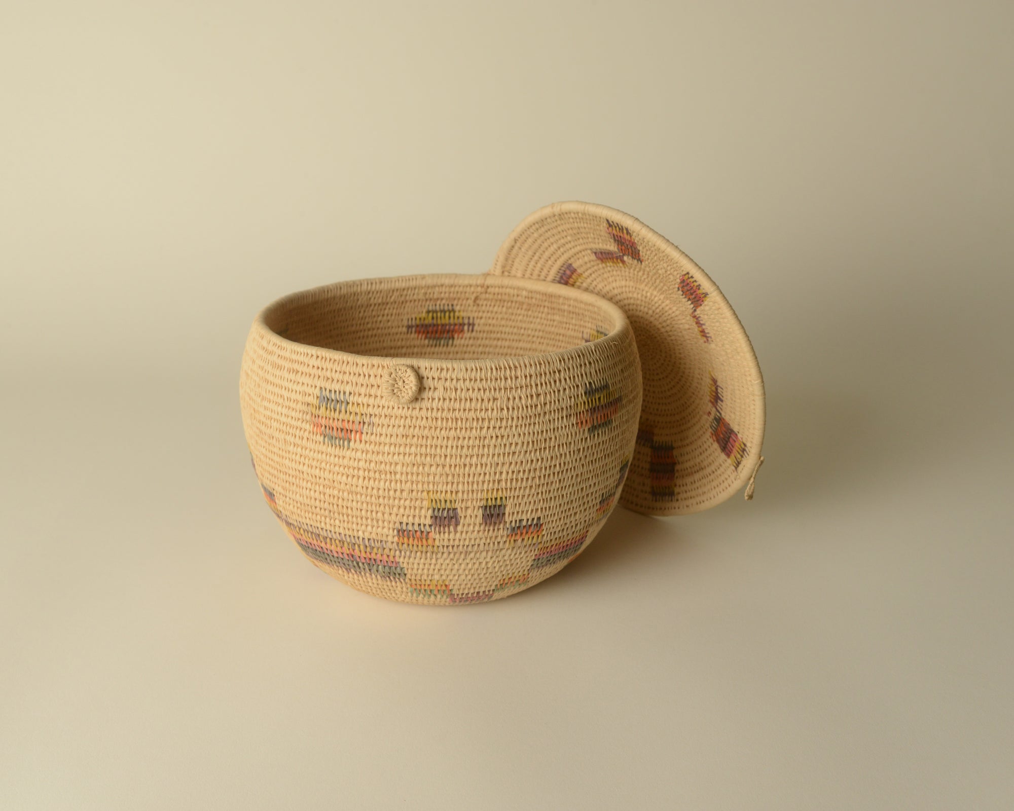 Yup'ik Grass Basket from Alaska.