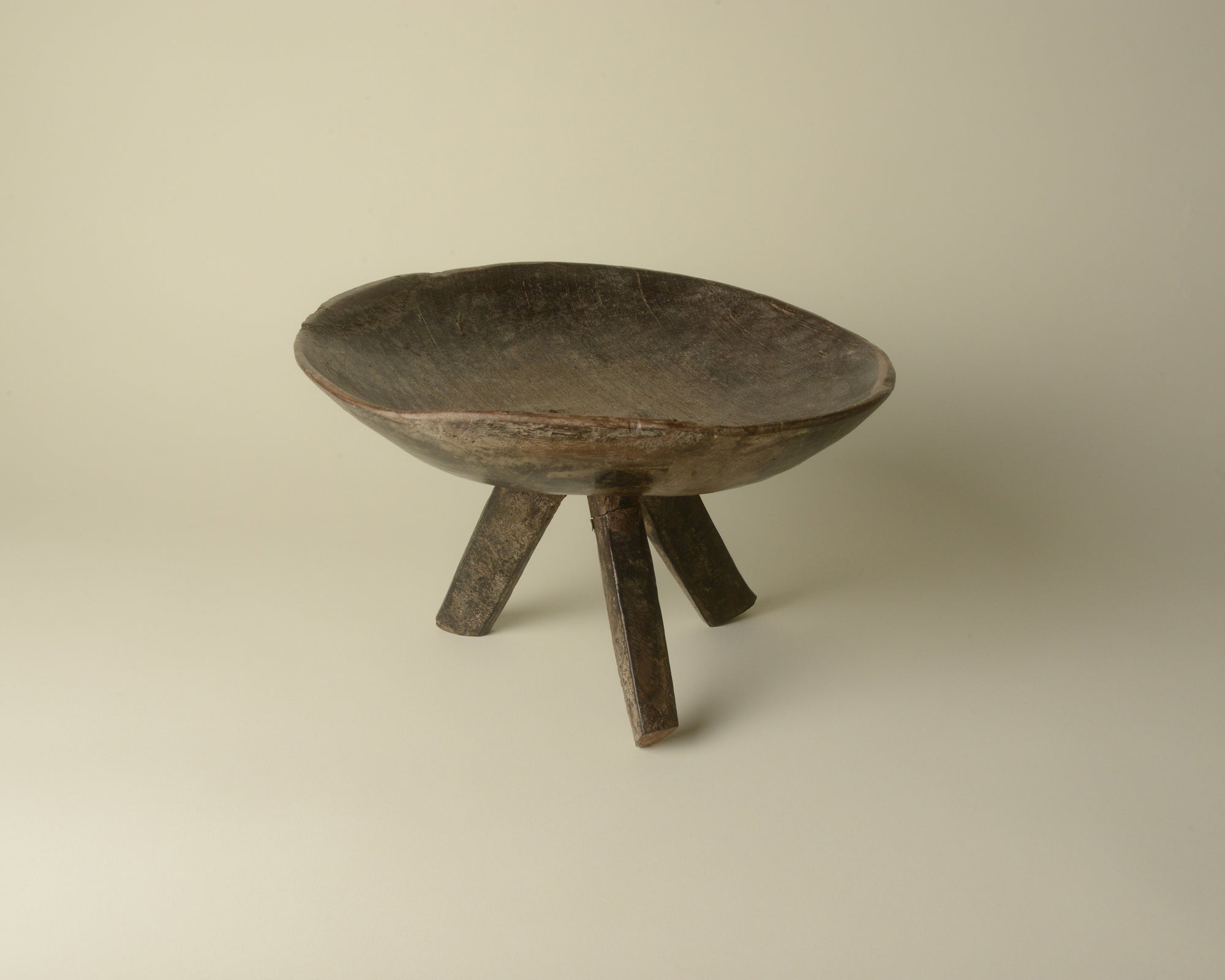 Three legged Naga Fruit Tray from Myanmar.