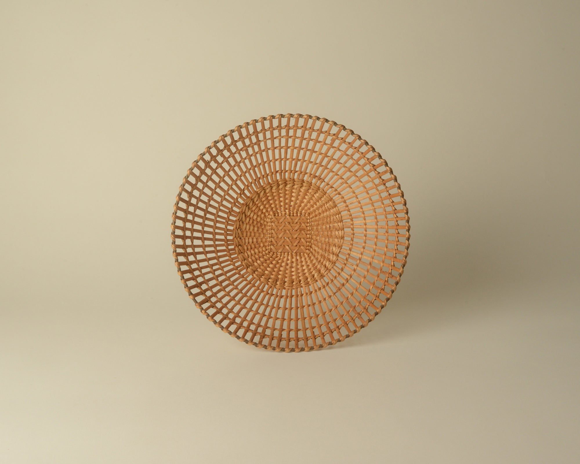 Woven Bamboo Fruit Bowl