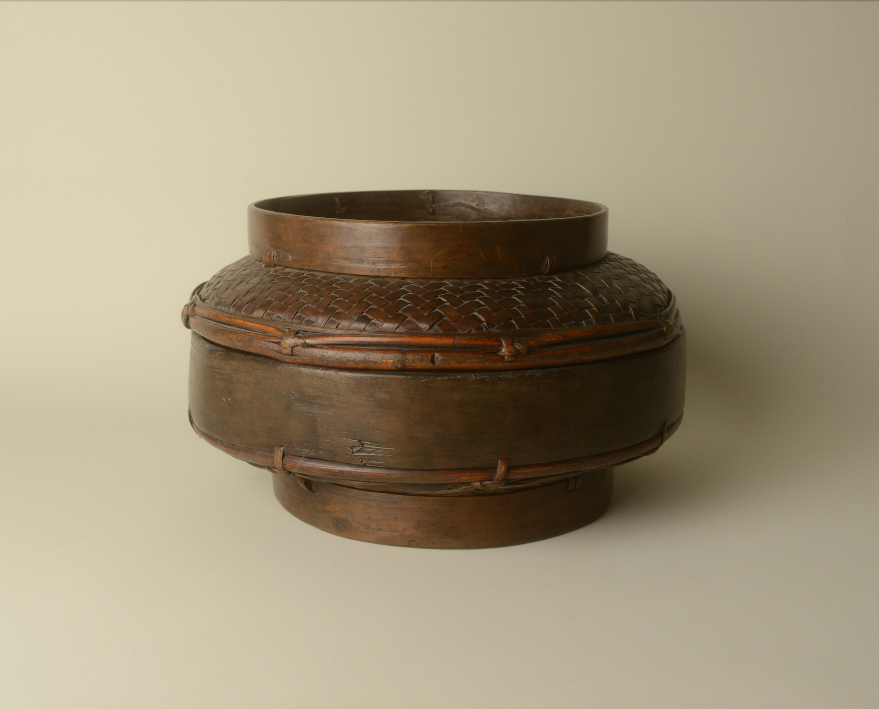 Wooden Rice Basket