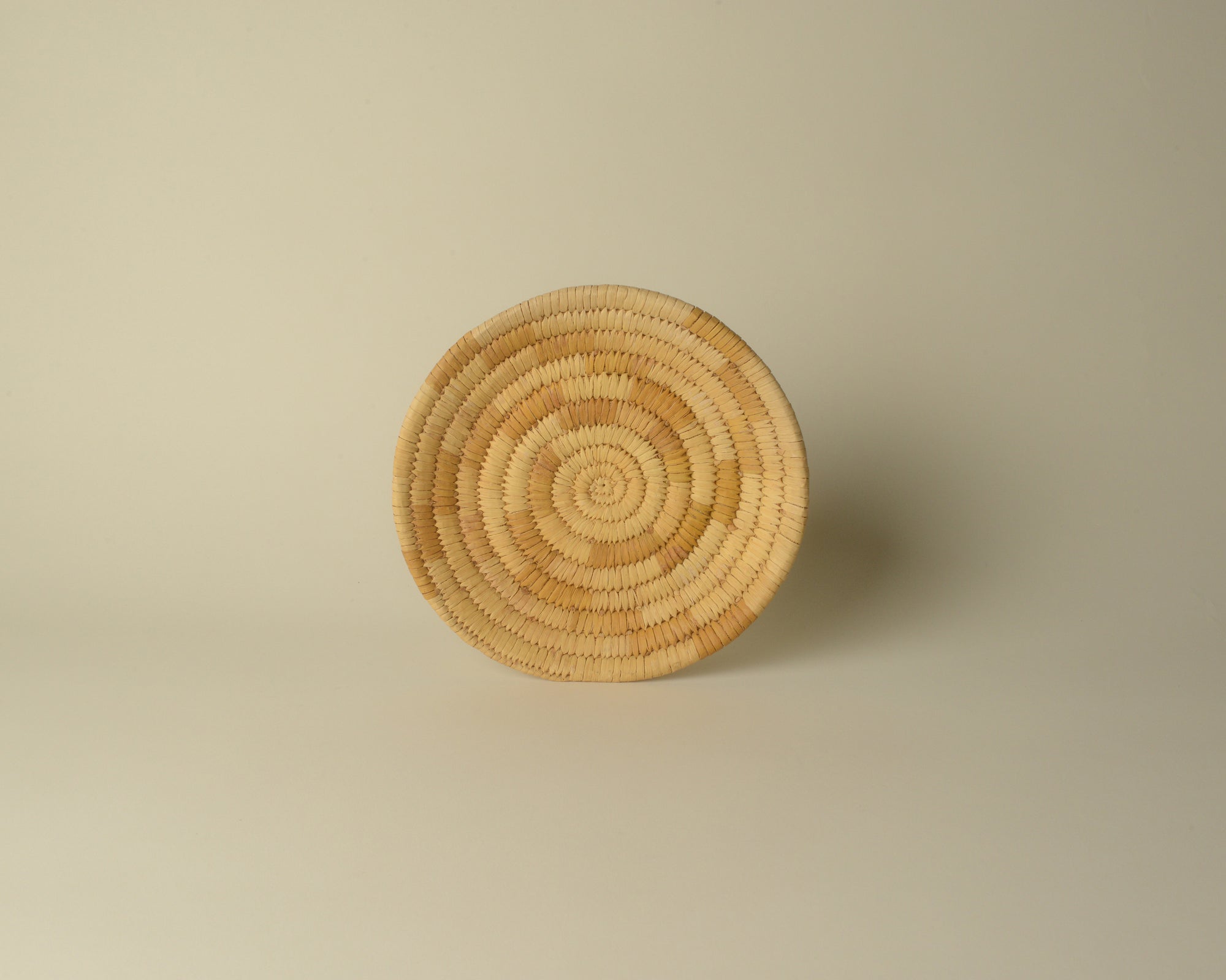 Small Flat Seed Basket from Tohono O'odham Nation, USA.