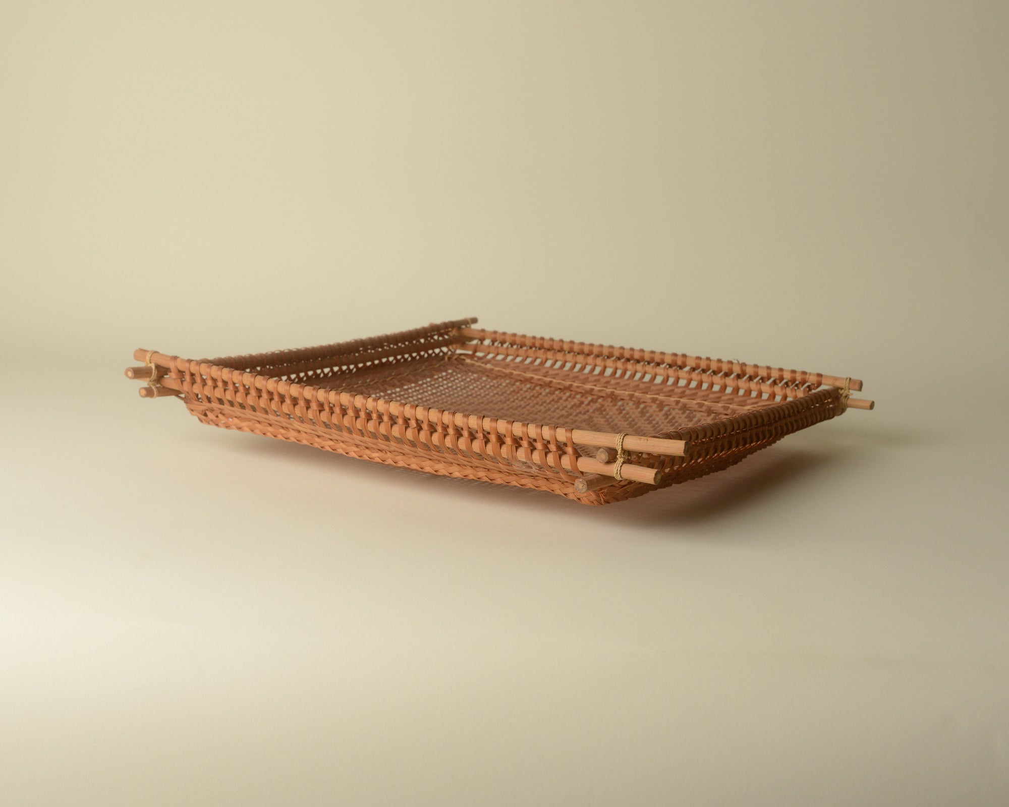 Square Venezuelan Woven Platter.