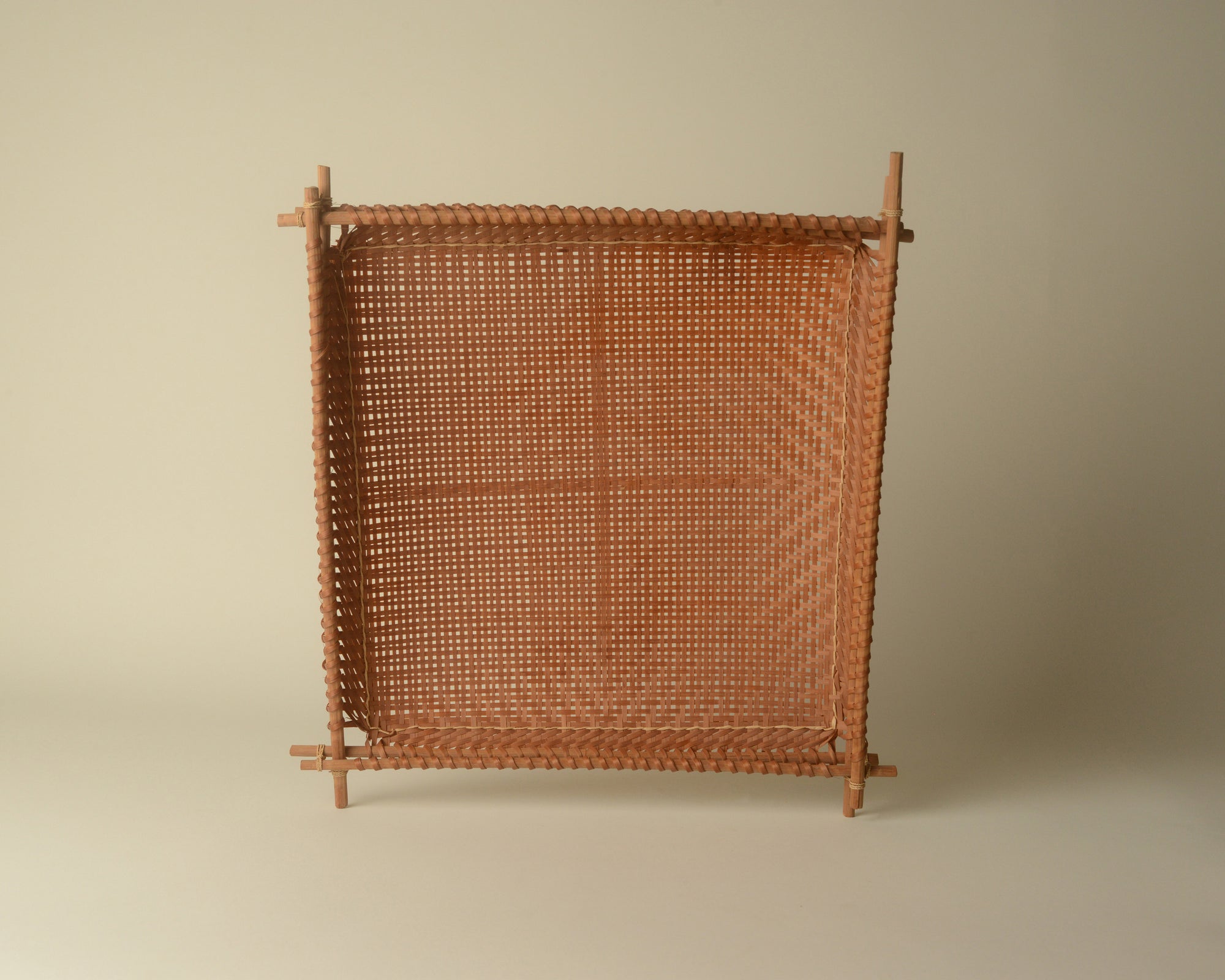 Square Venezuelan Woven Platter.