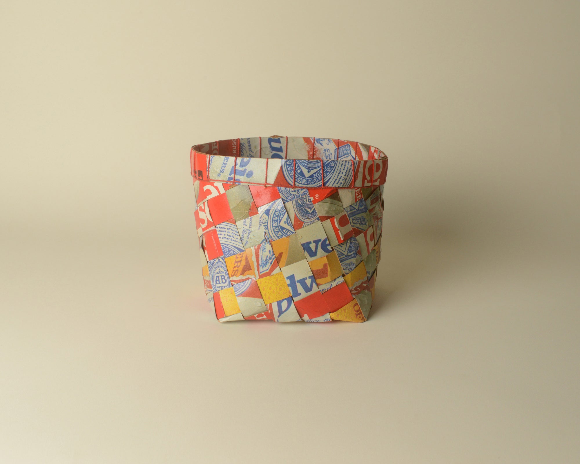 Someone in Georgia, USA looked at a Budweiser box and made a basket.